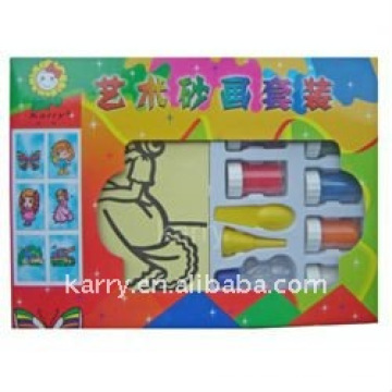 Color Sand Art Paints, Gift Set for Kids and Students